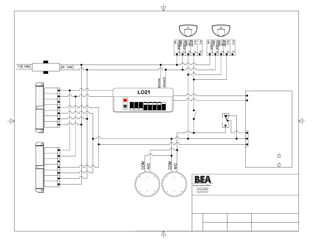 Astro-swing control box, Eagle, Body guard | BEA 80.0068.03 User Manual | Page 16 / 26
