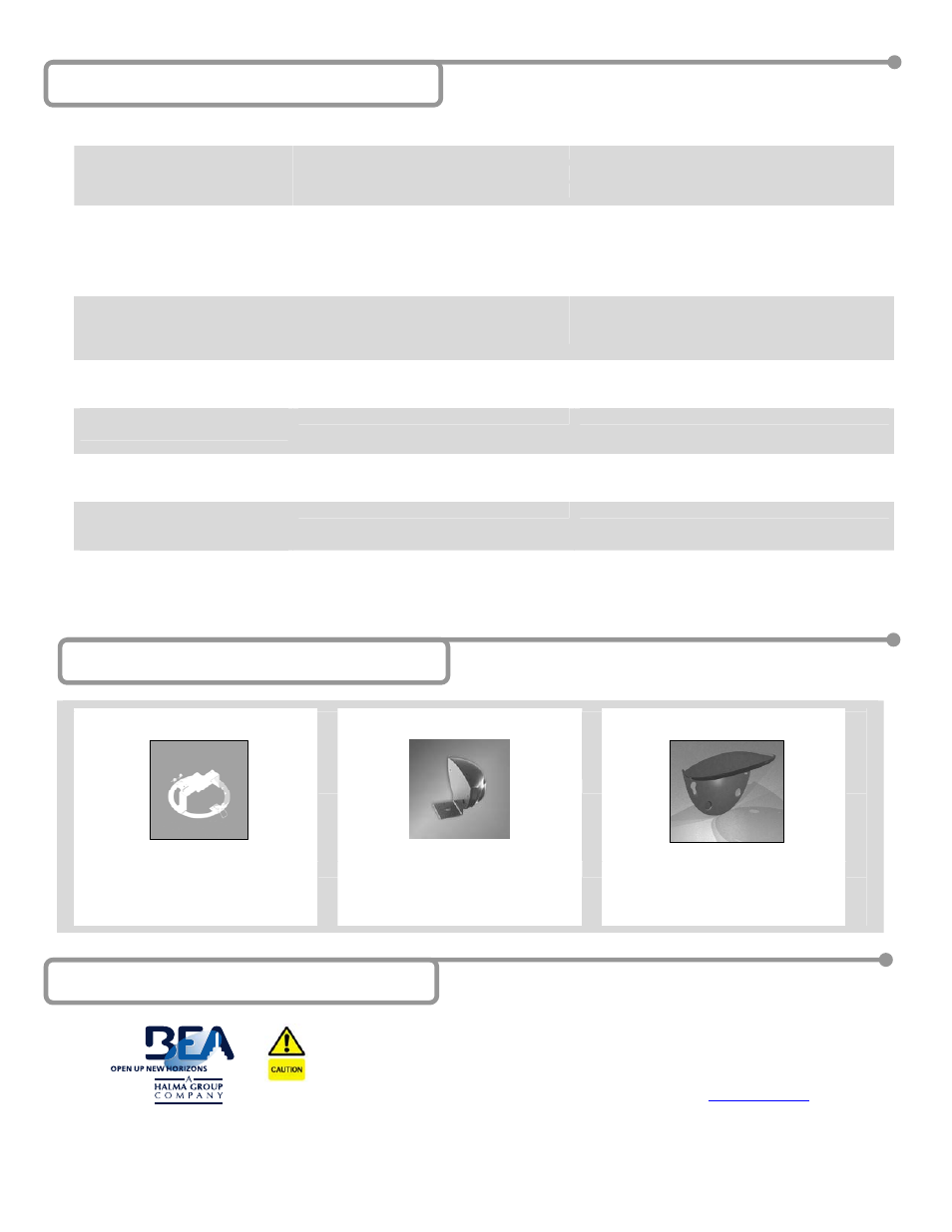 4 troubleshooting 5 accessories, 6 company contact, Sold individually) | BEA Eagle 10 User Manual | Page 8 / 8