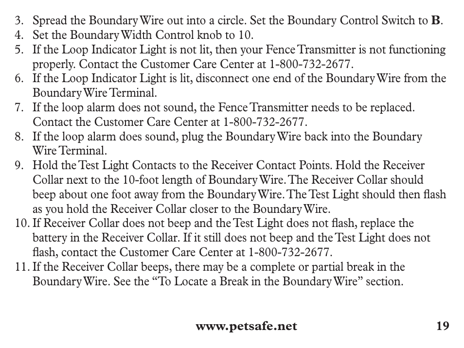 Petsafe Stubborn Dog Add-A-Dog® Extra Receiver Collar User Manual | Page 19 / 24