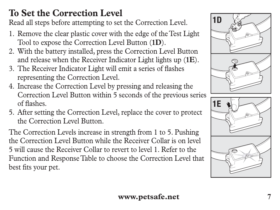 Petsafe Stubborn Dog Add-A-Dog® Extra Receiver Collar User Manual | Page 7 / 24
