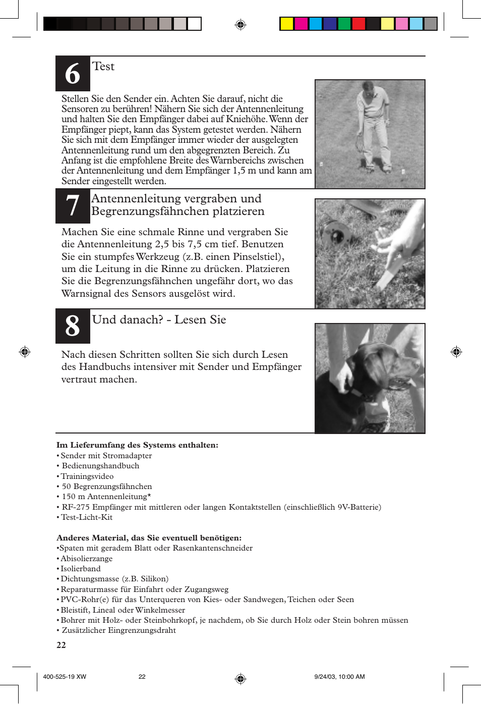 Petsafe Stubborn Dog In-Ground Fence™ System User Manual | Page 22 / 72