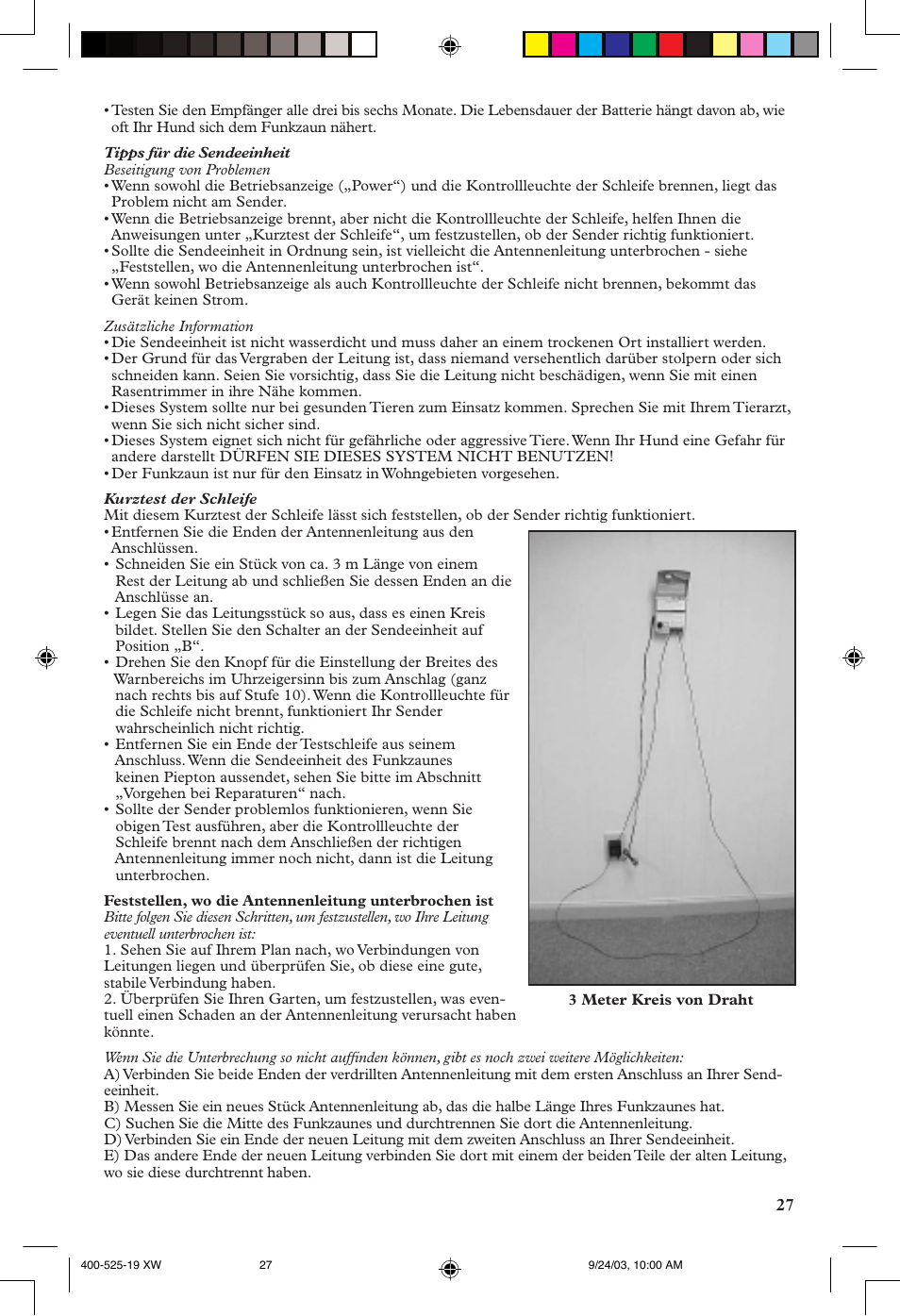 Petsafe Stubborn Dog In-Ground Fence™ System User Manual | Page 27 / 72