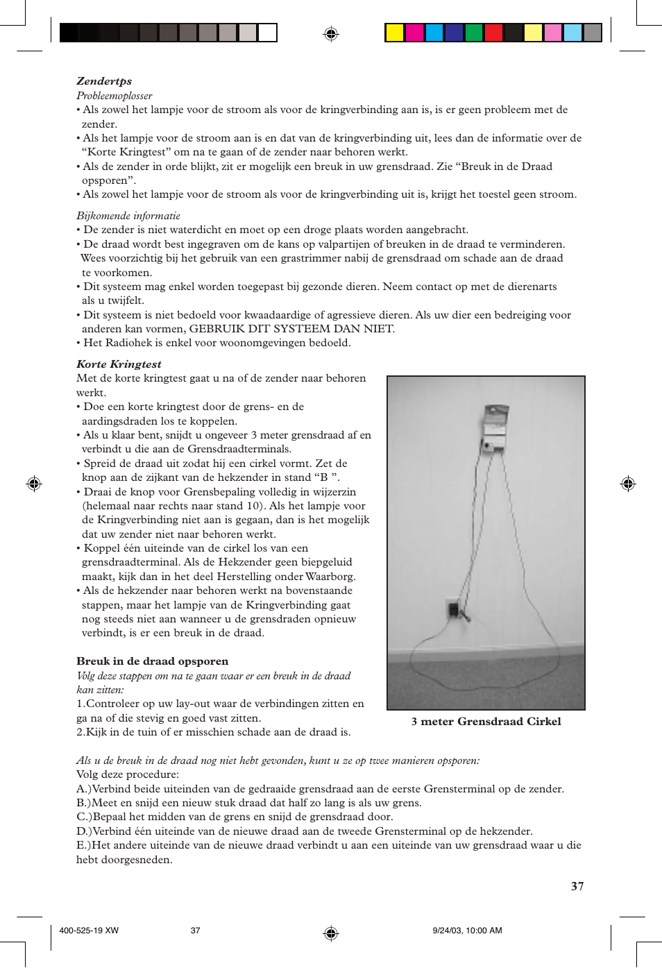 Petsafe Stubborn Dog In-Ground Fence™ System User Manual | Page 37 / 72