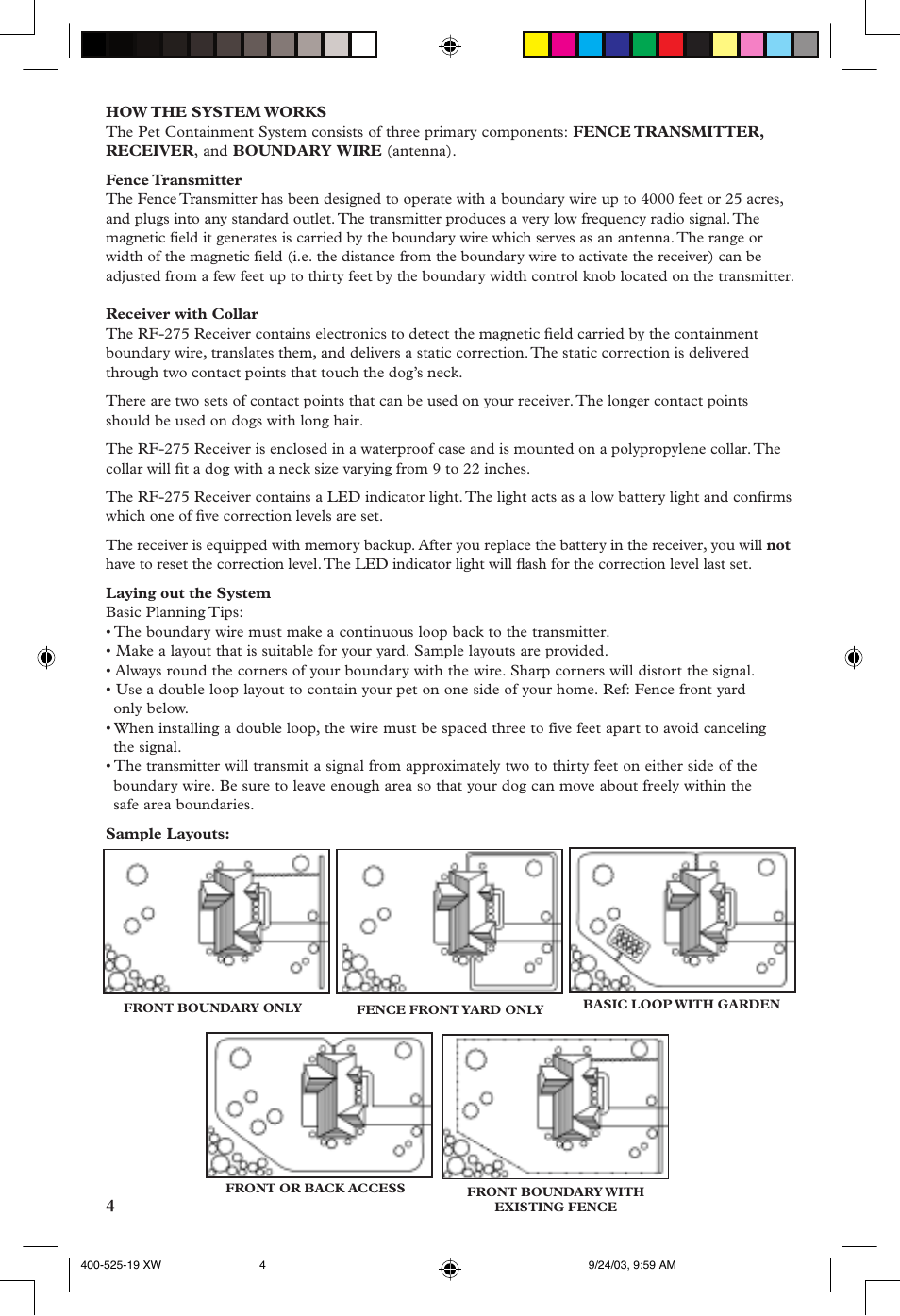Petsafe Stubborn Dog In-Ground Fence™ System User Manual | Page 4 / 72
