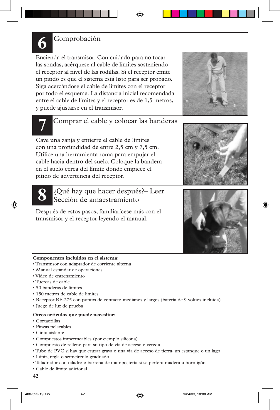 Petsafe Stubborn Dog In-Ground Fence™ System User Manual | Page 42 / 72