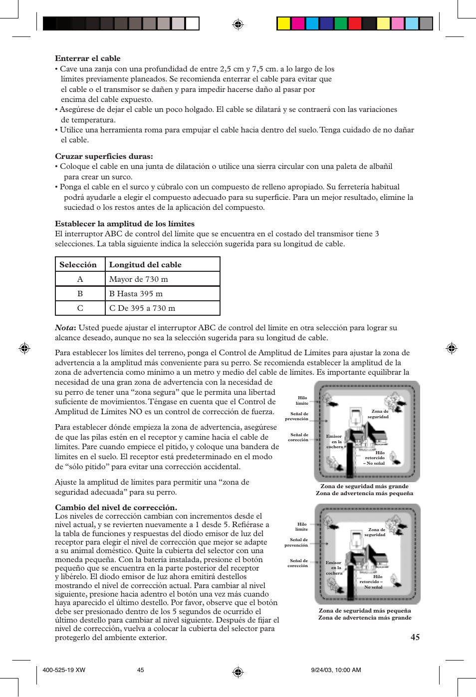 Petsafe Stubborn Dog In-Ground Fence™ System User Manual | Page 45 / 72