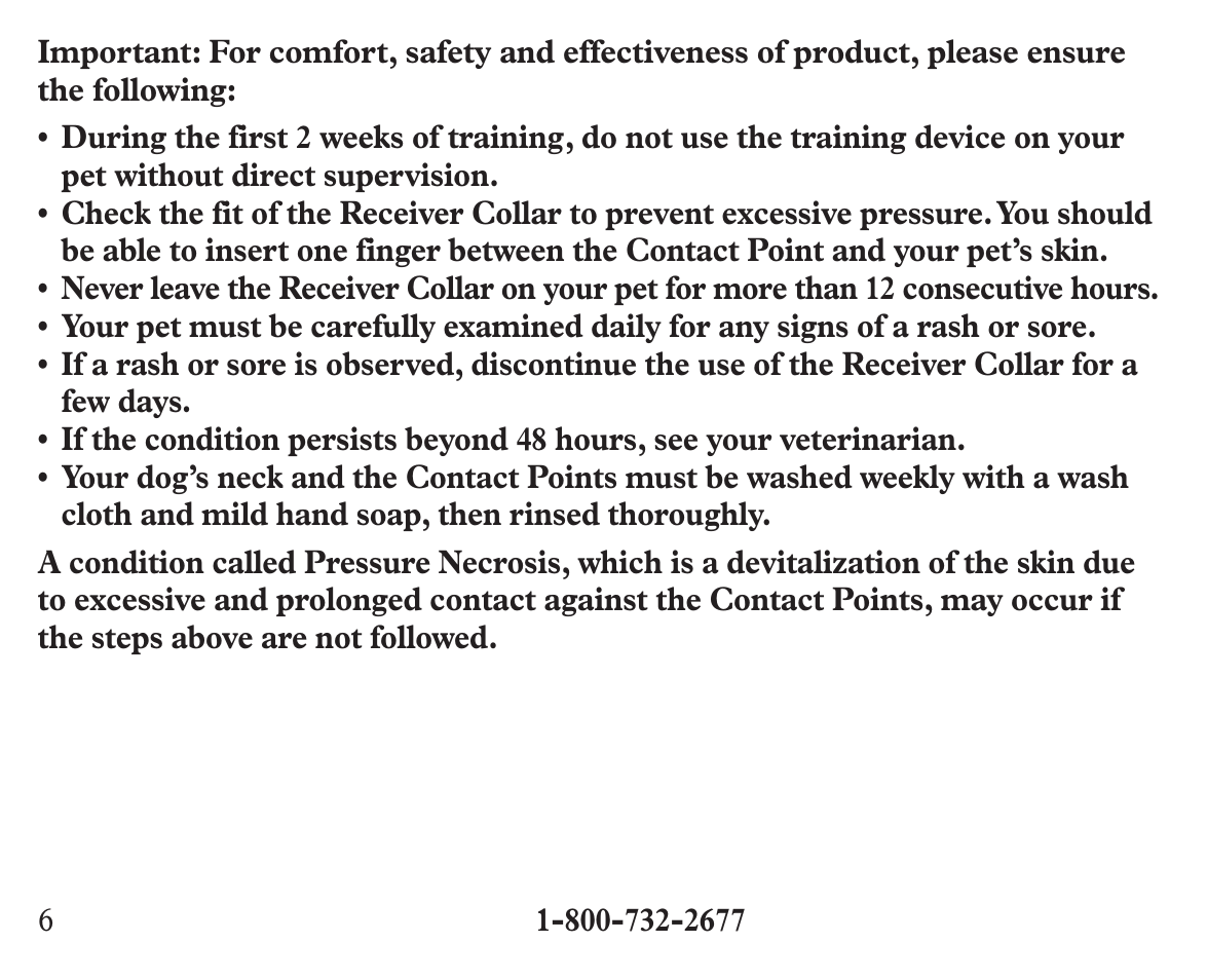 Petsafe Ultralight™ Add-A-Dog® Extra Receiver Collar User Manual | Page 6 / 20