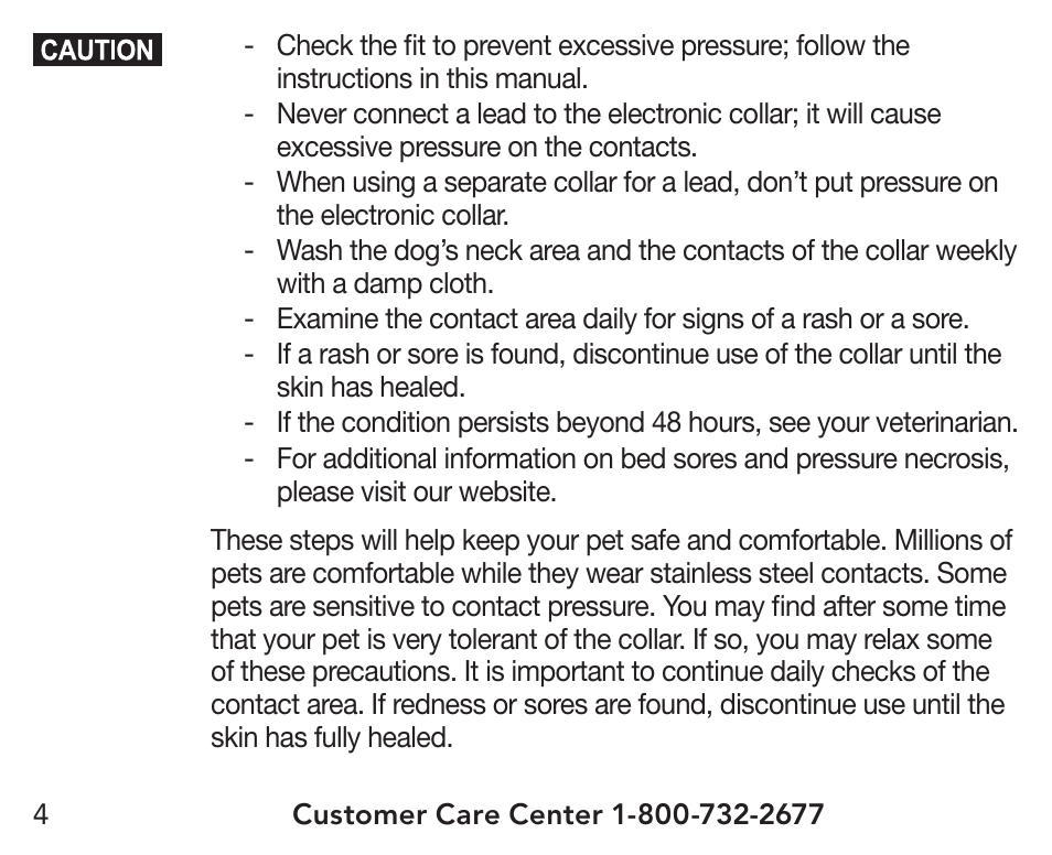 Petsafe UltraSmart® In-Ground Fence™ Receiver Collar User Manual | Page 4 / 28