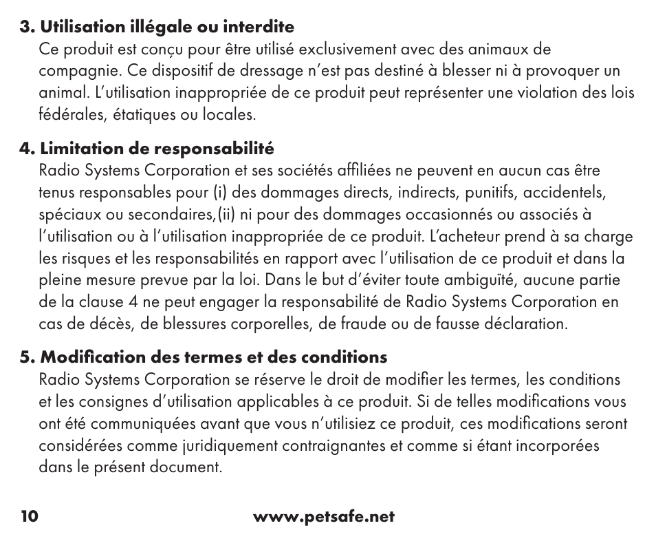 Petsafe Wireless Containment System™ Add-A-Dog® Extra Receiver User Manual | Page 10 / 40