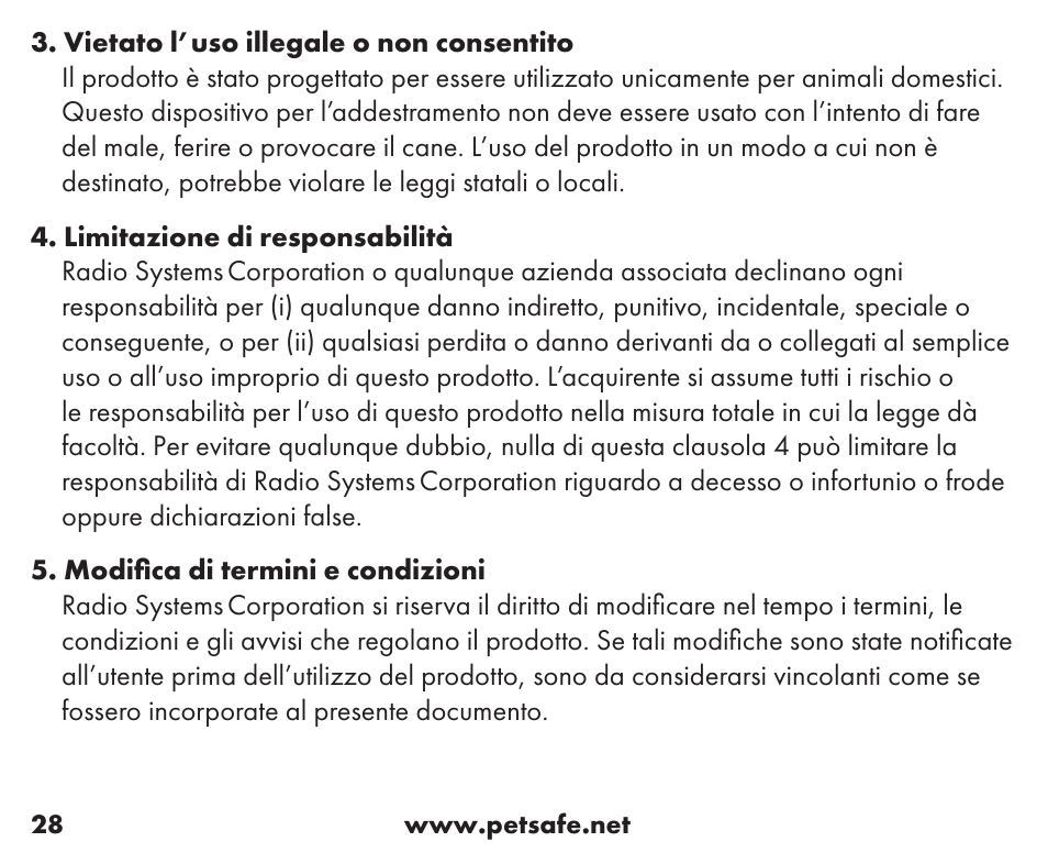 Petsafe Wireless Containment System™ Add-A-Dog® Extra Receiver User Manual | Page 28 / 40