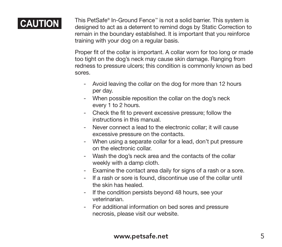Petsafe YardMax™ Rechargeable In-Ground Fence Add-A-Dog® Extra Receiver Collar User Manual | Page 5 / 44