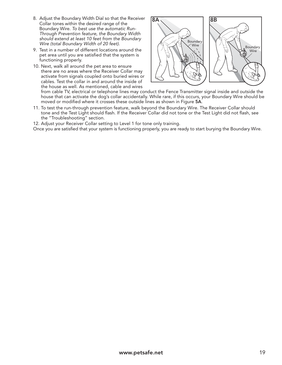 Petsafe YardMax™ Rechargeable In-Ground Fence™ User Manual | Page 19 / 36