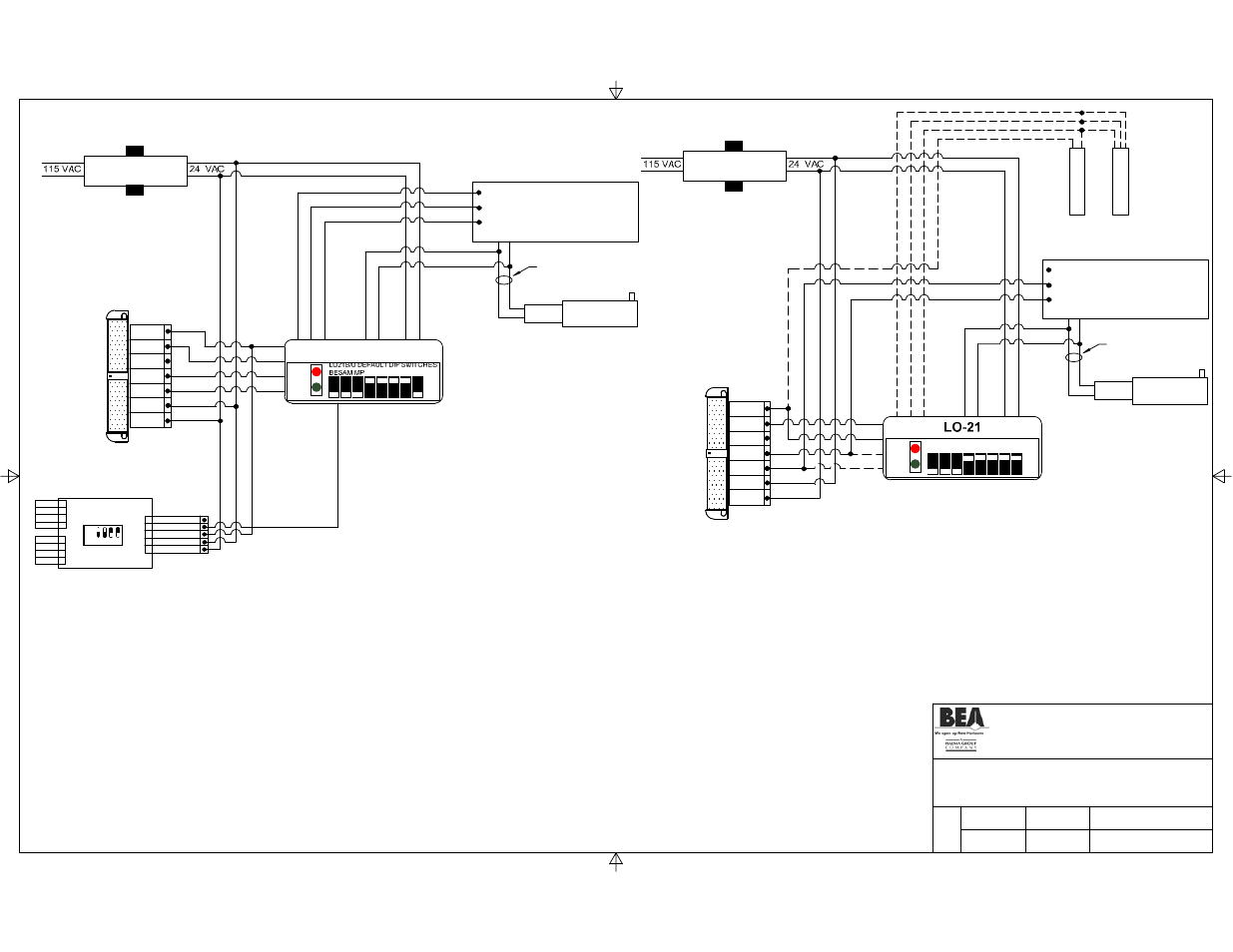 Bodyguard, 24 v transformer, Lo21b/u | BEA Horton C2150 User Manual | Page 10 / 20