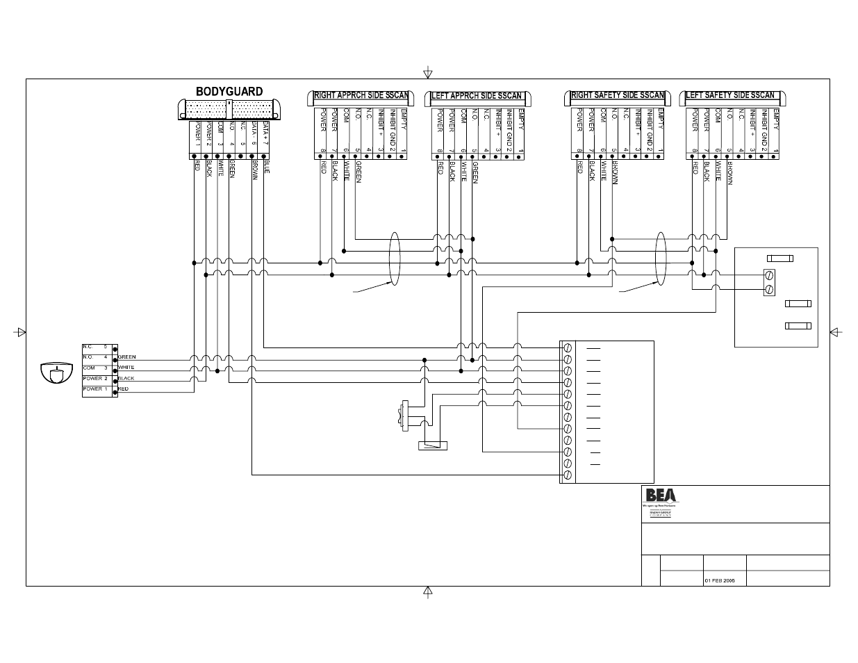 C4190 control, C3938 p/s | BEA Horton C2150 User Manual | Page 4 / 20