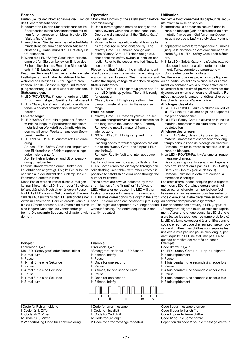 Pilz PSEN in1n User Manual | Page 7 / 12