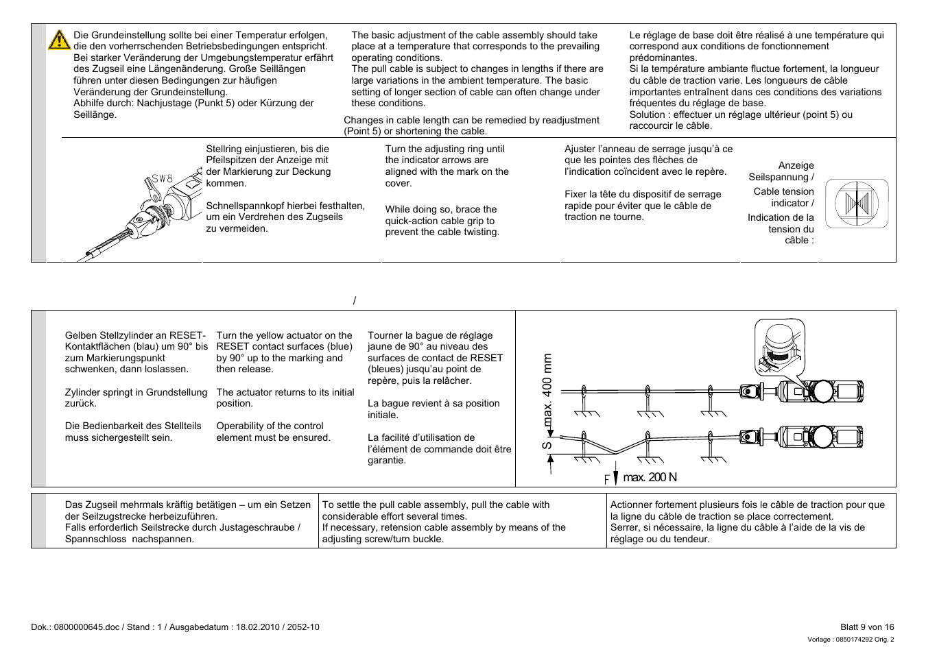 Pilz PSEN rs2.0-175 User Manual | Page 9 / 16