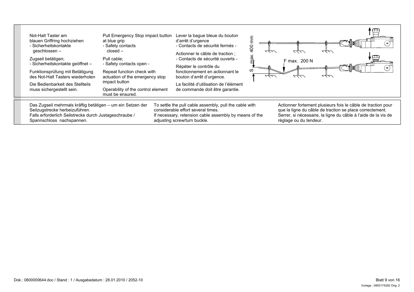 Pilz PSEN rs1.0-300 User Manual | Page 9 / 16