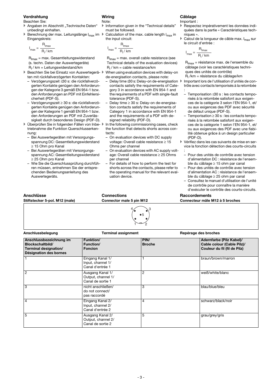 Pilz PSEN ma1.4n-50/ 1switch User Manual | Page 3 / 10