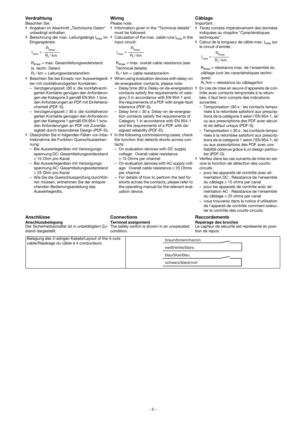 Pilz PSEN ma1.4a-52/PSEN ma1.4-10mm/ 1unit User Manual | Page 3 / 10