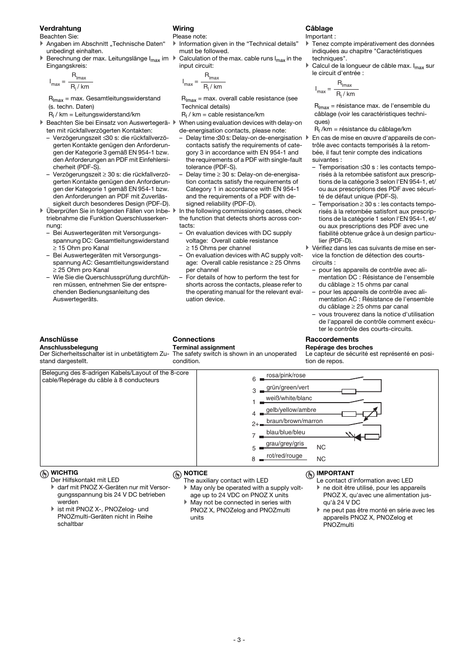 Pilz PSEN ma1.4a-51/PSEN ma1.4-03mm/ 1unit User Manual | Page 3 / 10