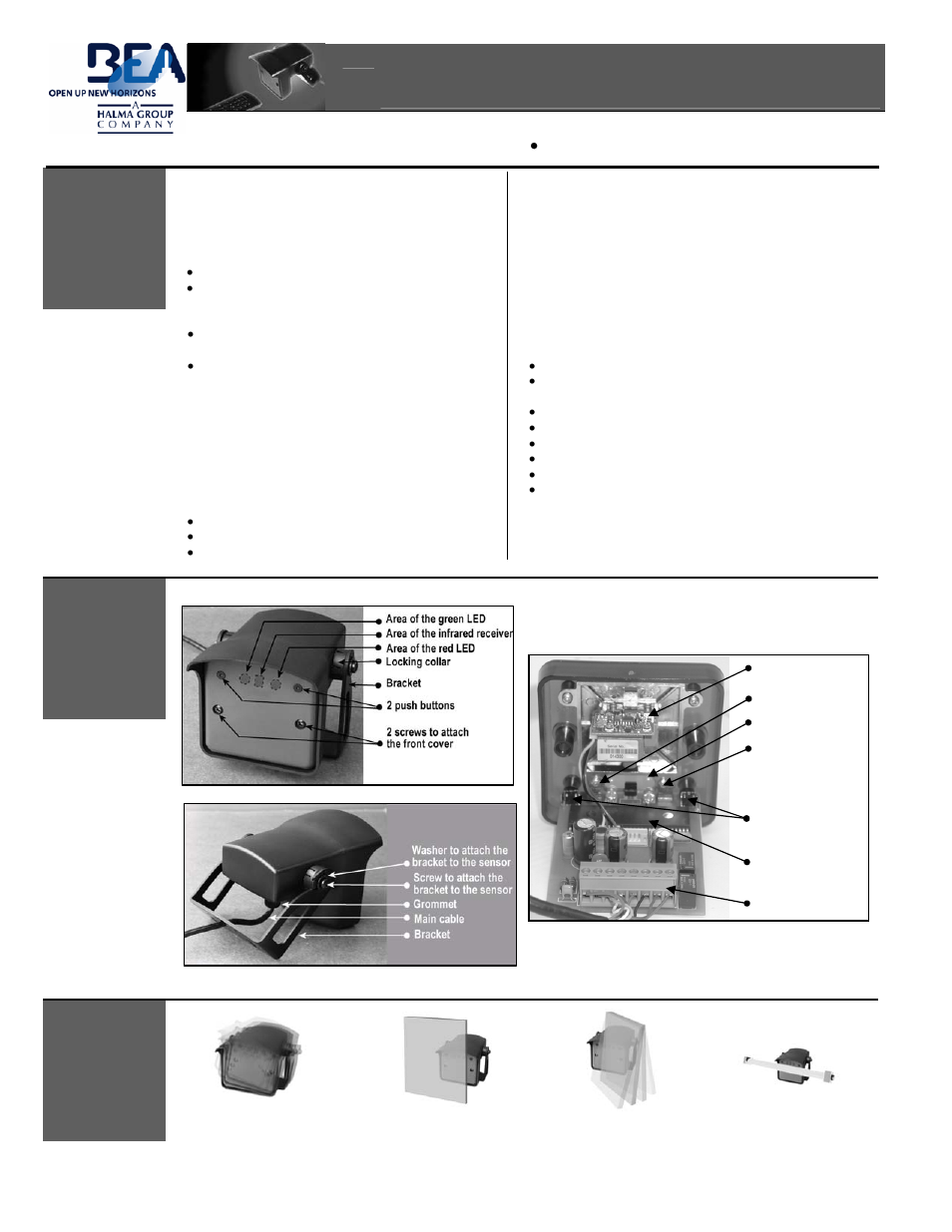 BEA FALCON DR User Manual | 7 pages