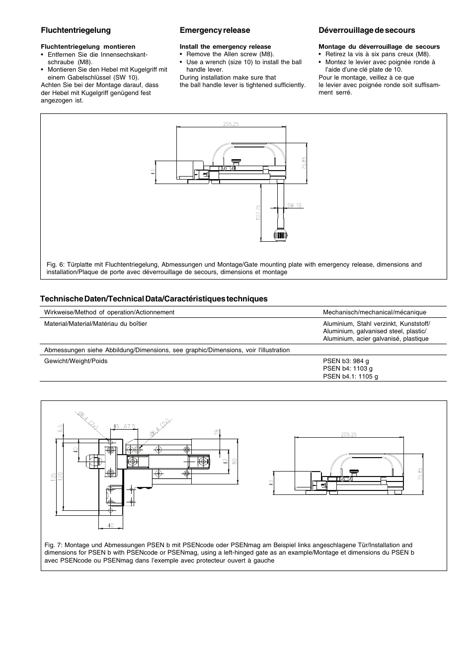 Pilz PSEN b5 User Manual | Page 5 / 6