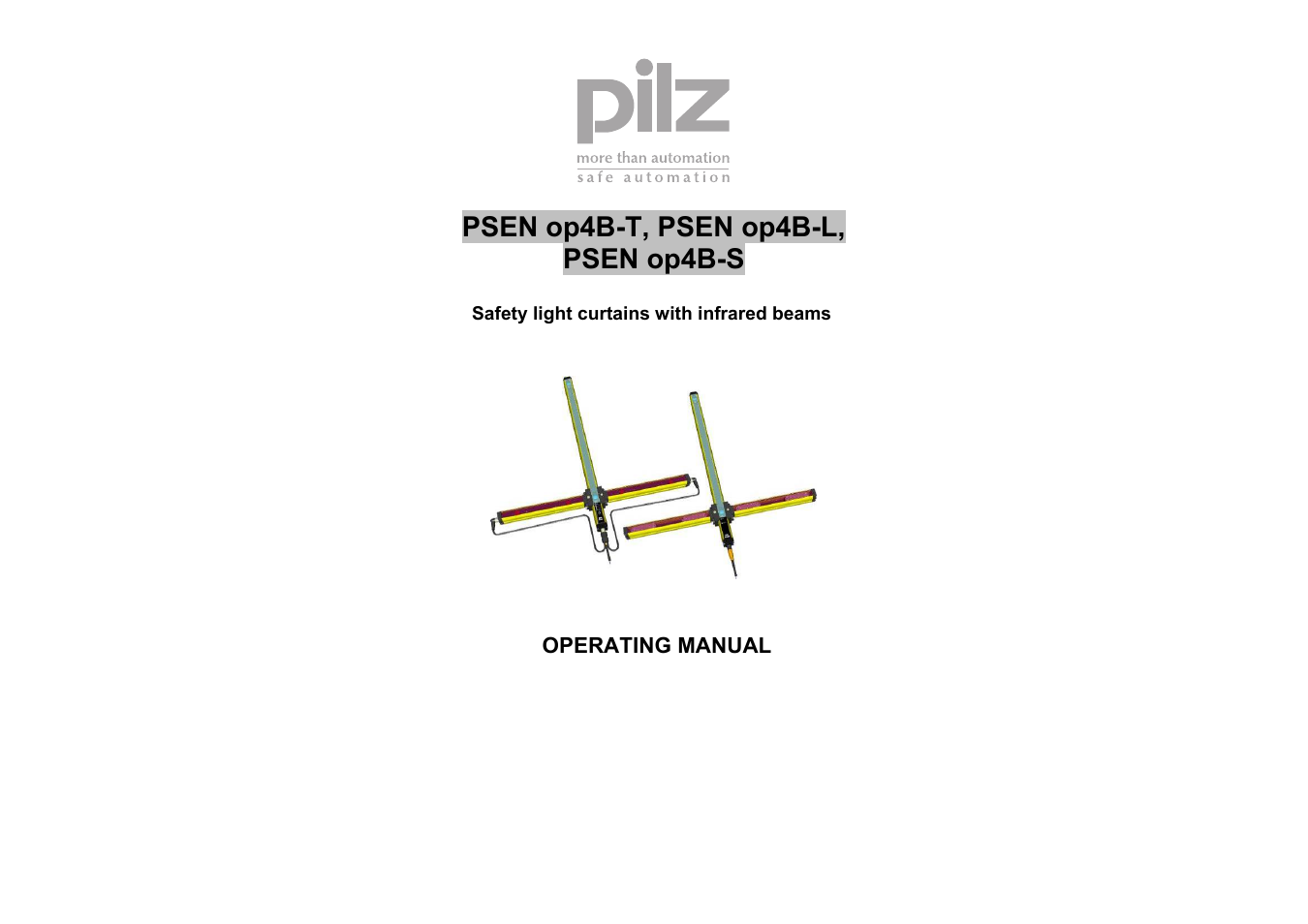 Pilz PSEN op4B-S-3-080 User Manual | 62 pages
