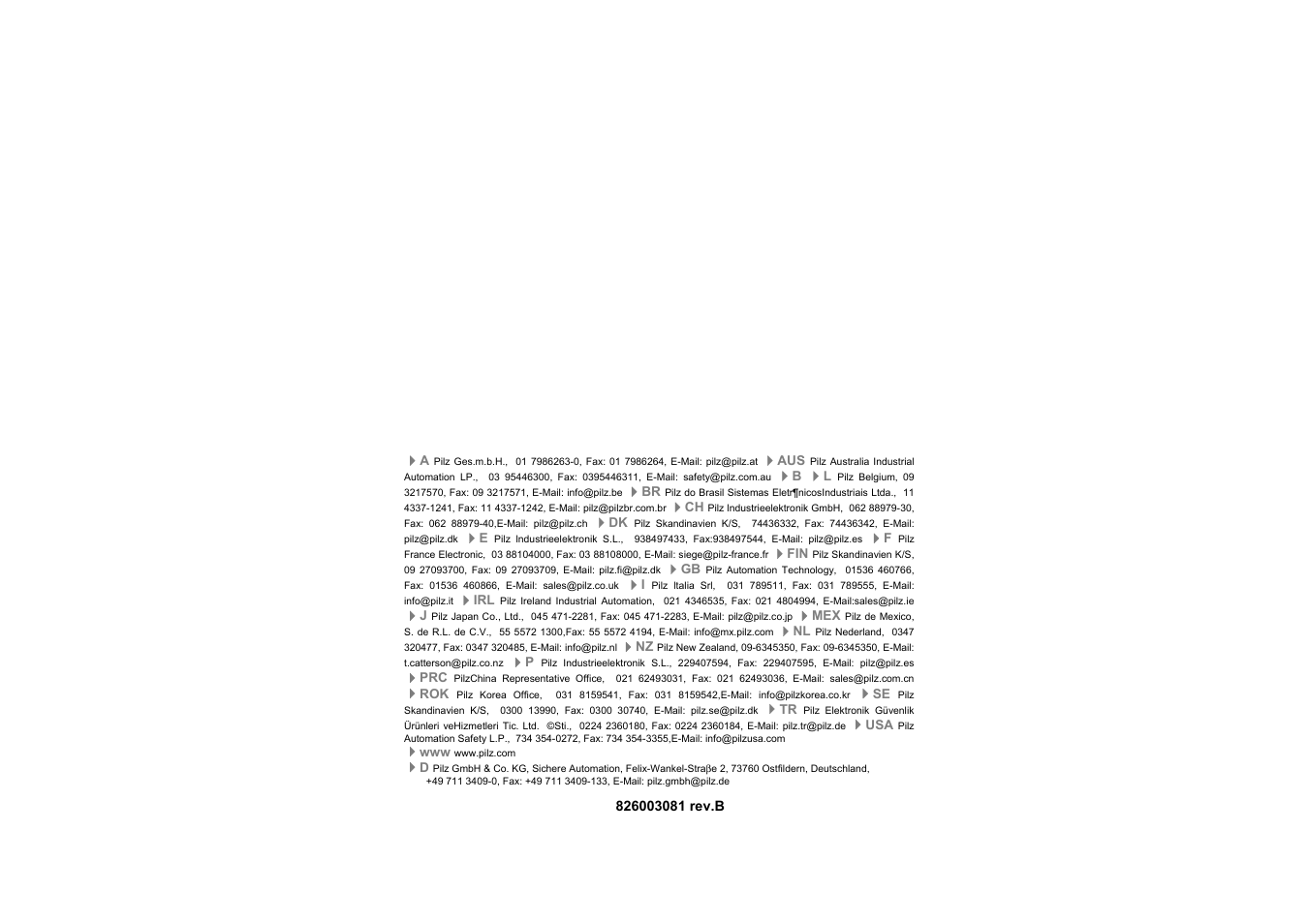 Pilz PSEN op4B-S-3-080 User Manual | Page 2 / 62