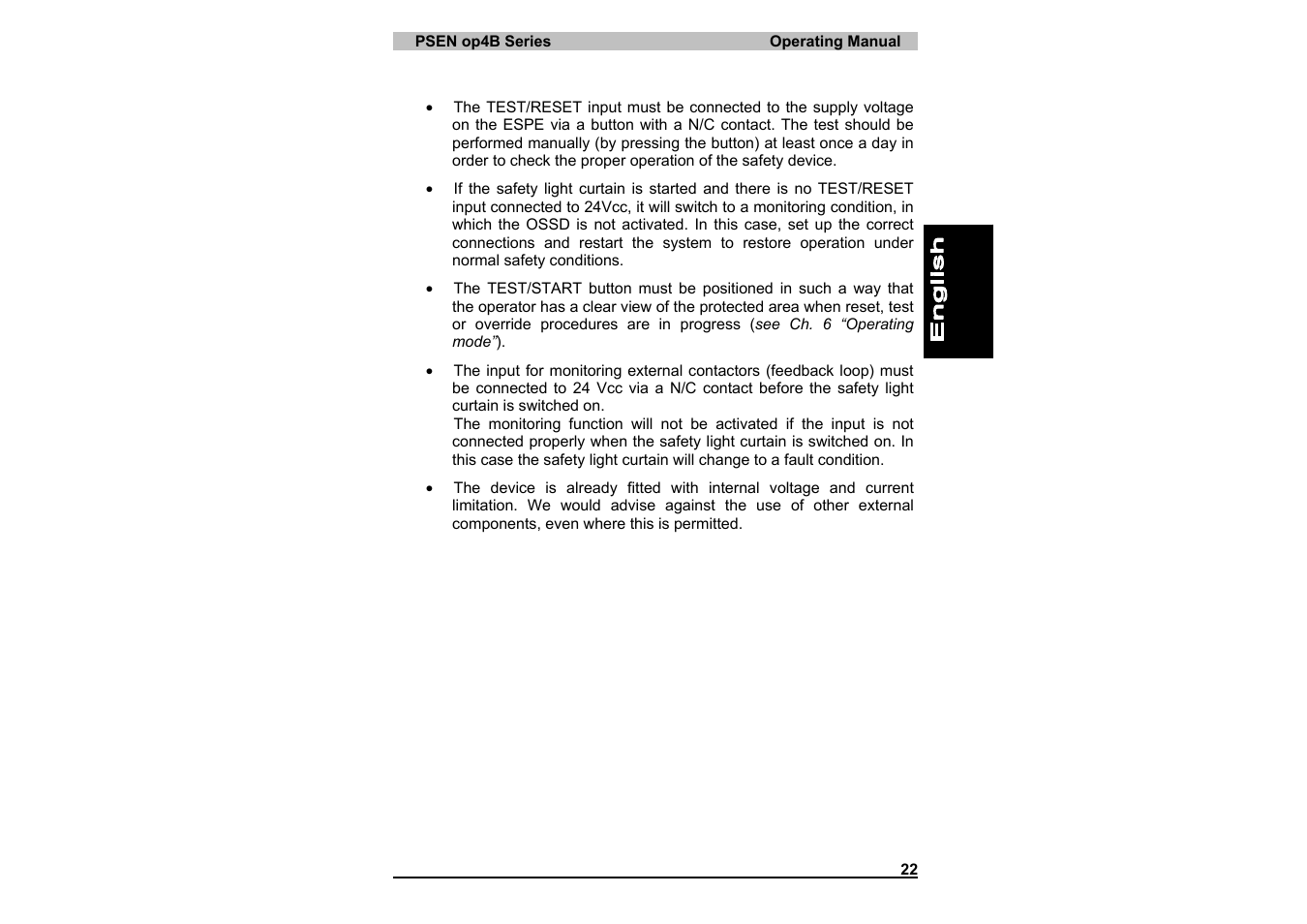 Pilz PSEN op4B-S-3-080 User Manual | Page 26 / 62