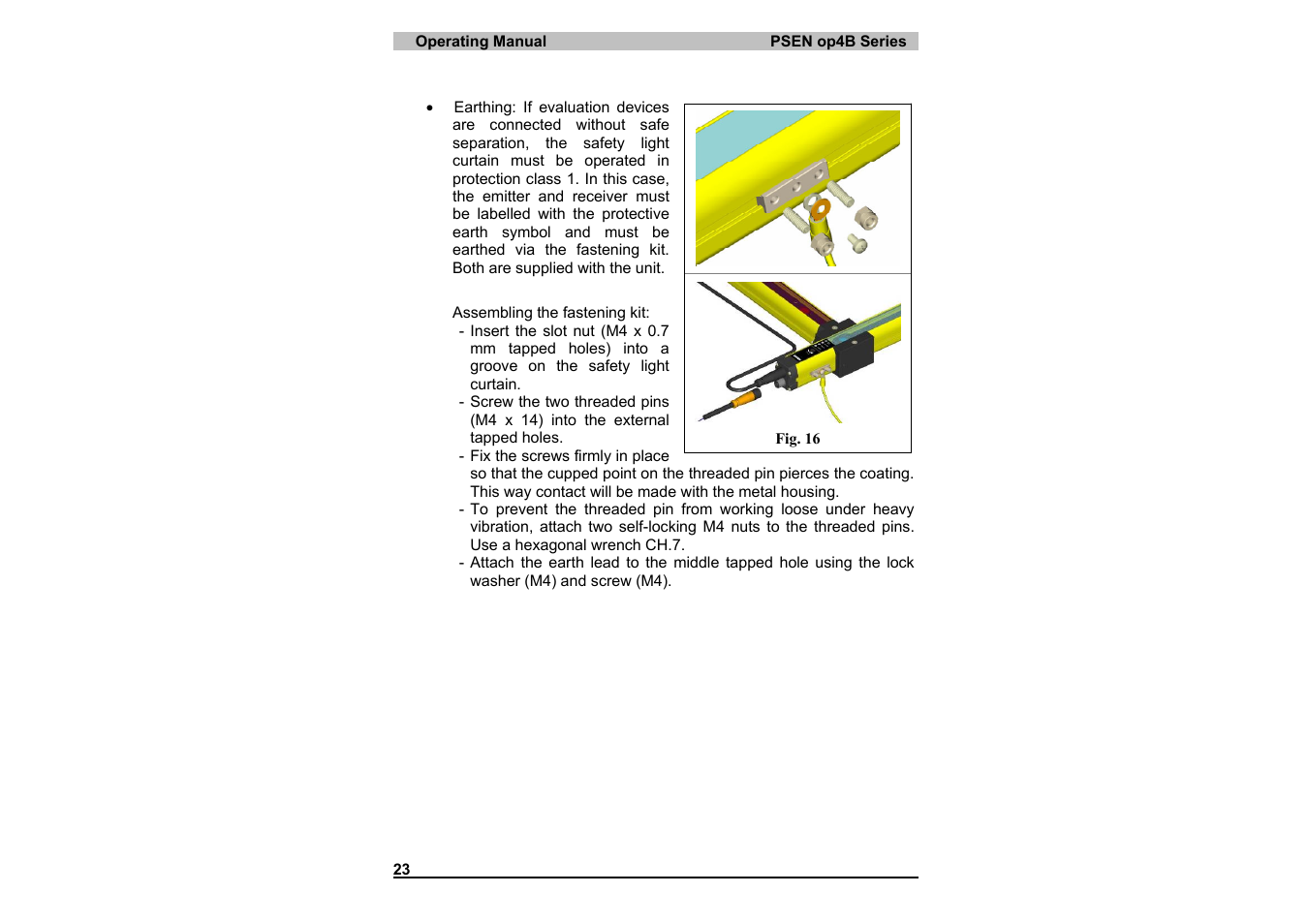 Pilz PSEN op4B-S-3-080 User Manual | Page 27 / 62