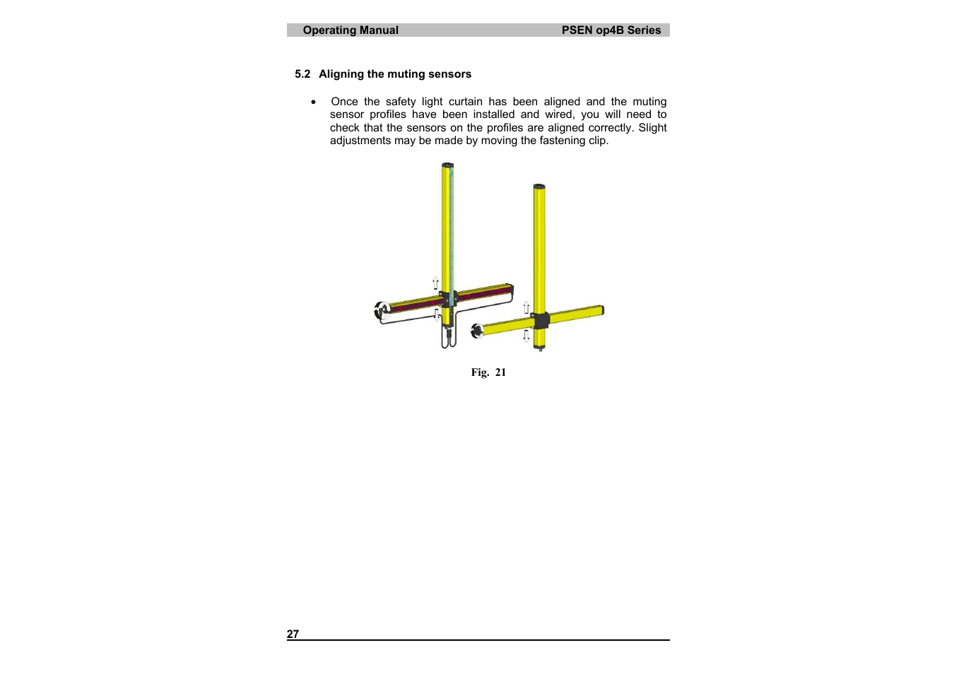 Pilz PSEN op4B-S-3-080 User Manual | Page 31 / 62
