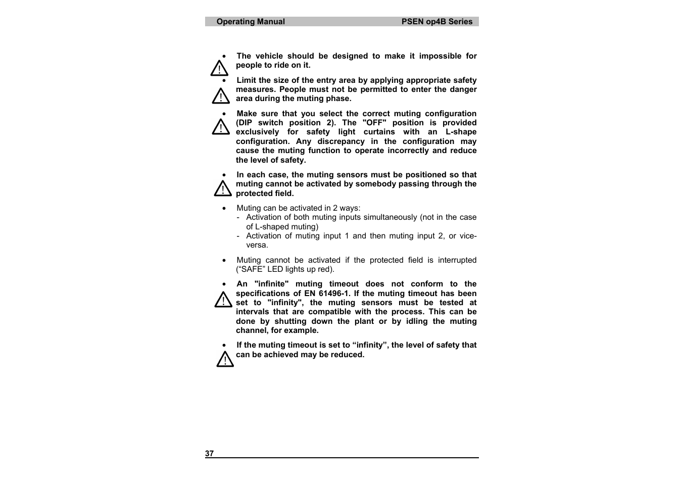 Pilz PSEN op4B-S-3-080 User Manual | Page 41 / 62