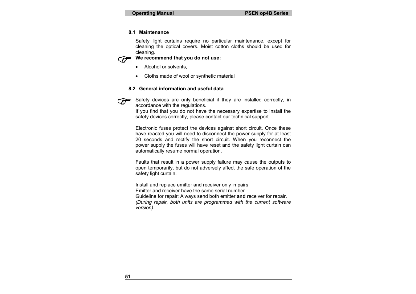 Pilz PSEN op4B-S-3-080 User Manual | Page 55 / 62
