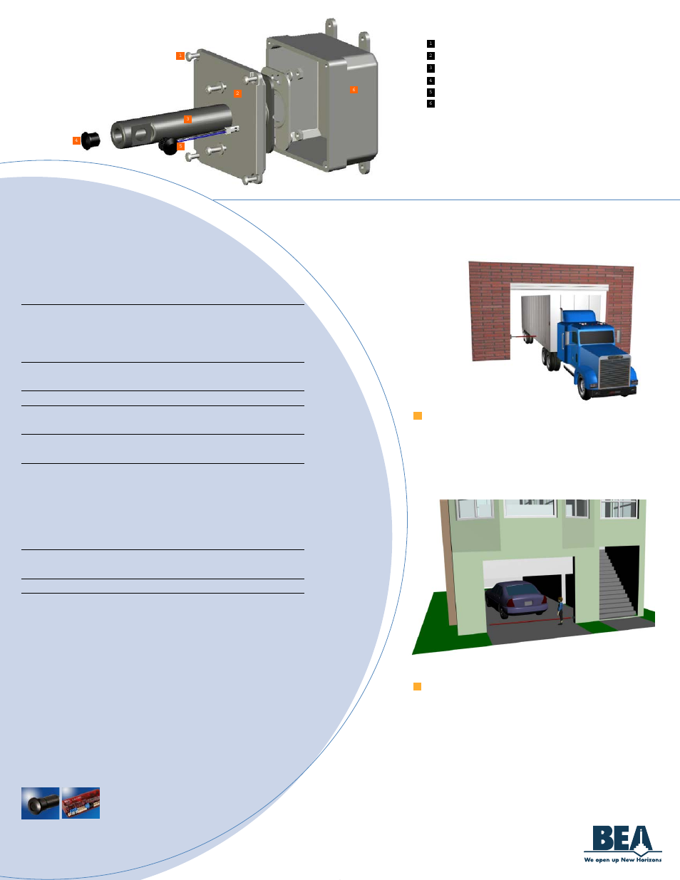 BEA Nema 4 Flex IR User Manual | Page 2 / 2