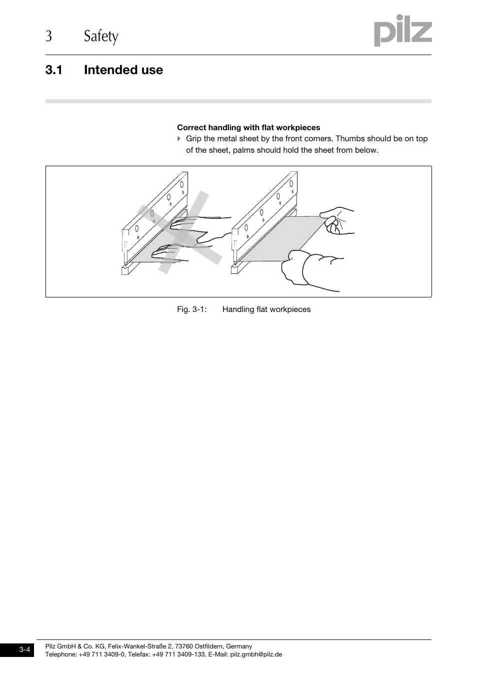 3safety, 1 intended use | Pilz PSENvip RL D P User Manual | Page 20 / 139