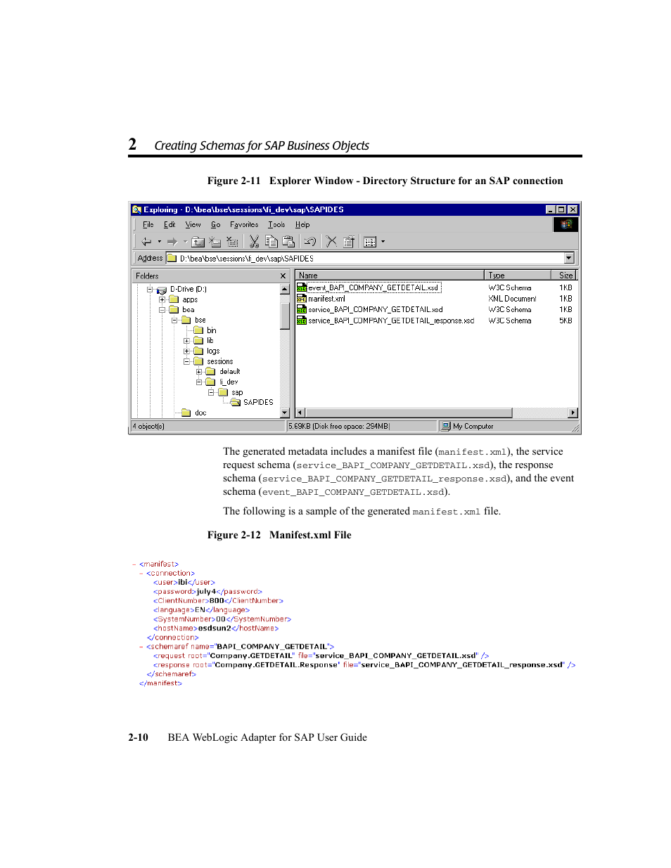 BEA WebLogic Adapter for SAP User Manual | Page 26 / 94