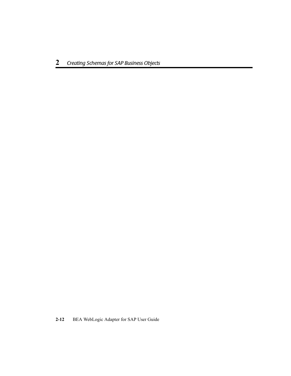 BEA WebLogic Adapter for SAP User Manual | Page 28 / 94