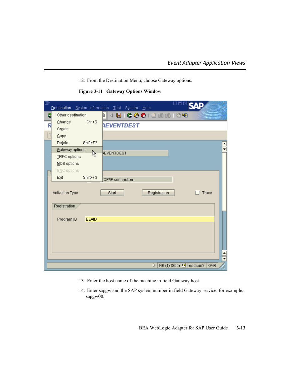 BEA WebLogic Adapter for SAP User Manual | Page 41 / 94