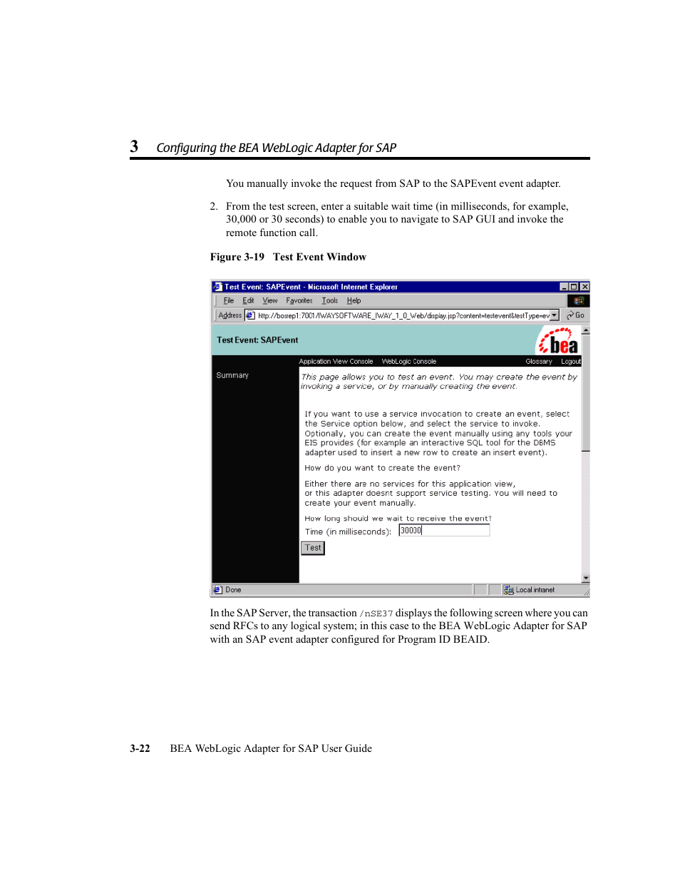 BEA WebLogic Adapter for SAP User Manual | Page 50 / 94