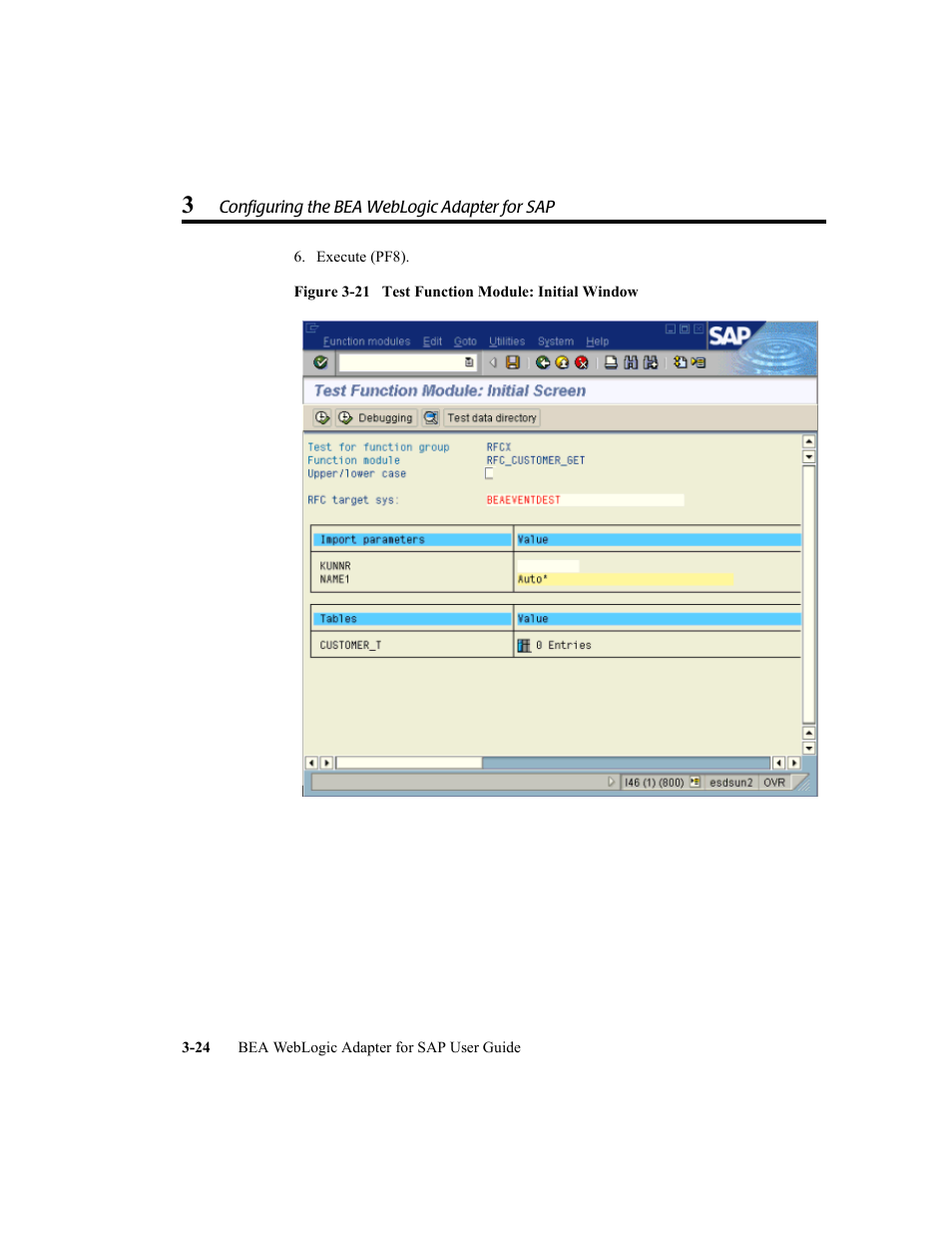 BEA WebLogic Adapter for SAP User Manual | Page 52 / 94