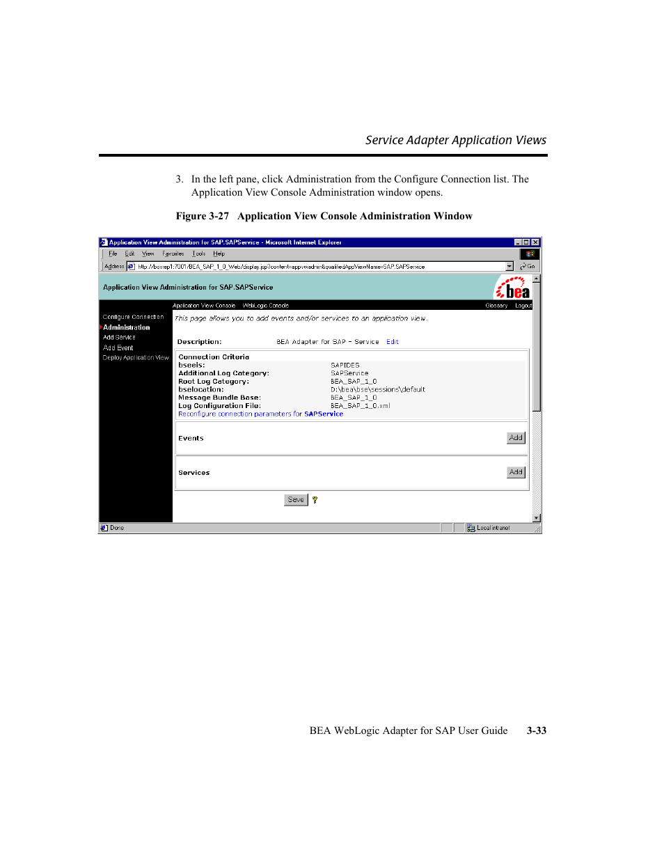 BEA WebLogic Adapter for SAP User Manual | Page 61 / 94