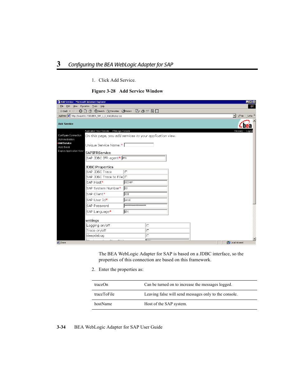 BEA WebLogic Adapter for SAP User Manual | Page 62 / 94