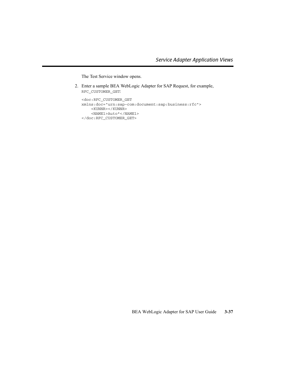 BEA WebLogic Adapter for SAP User Manual | Page 65 / 94