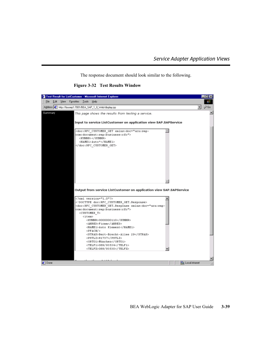 BEA WebLogic Adapter for SAP User Manual | Page 67 / 94