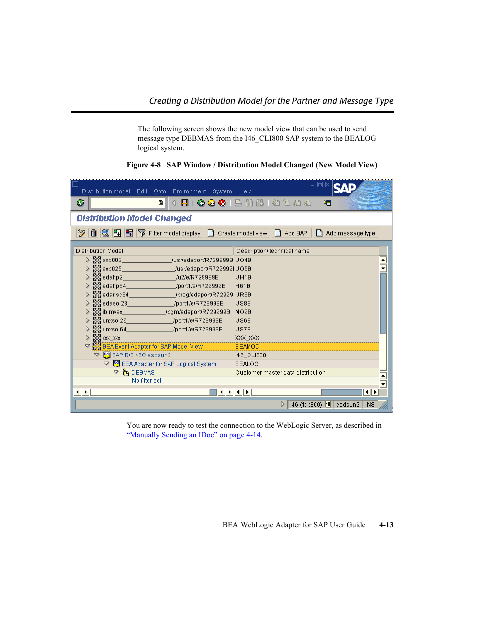 BEA WebLogic Adapter for SAP User Manual | Page 81 / 94