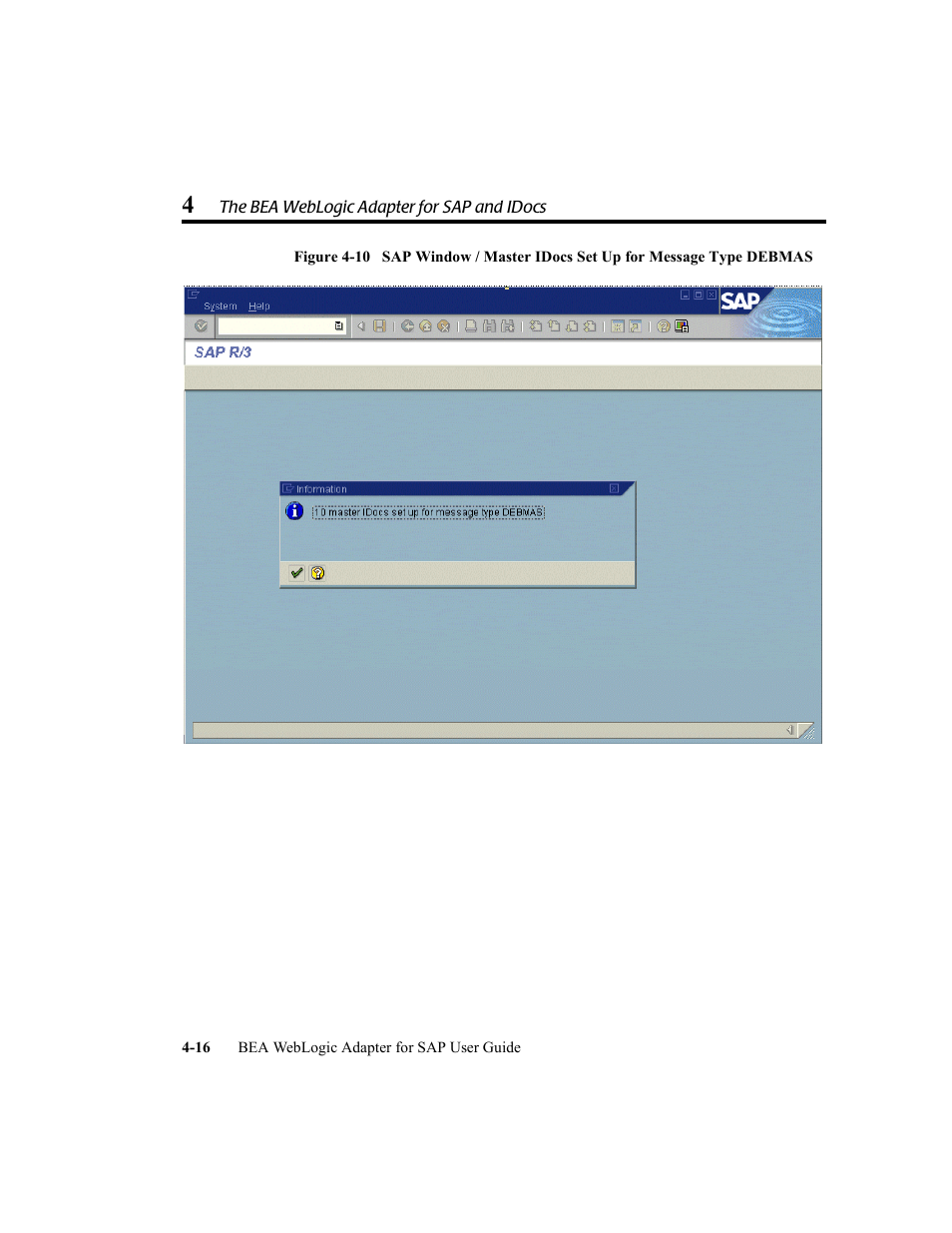 BEA WebLogic Adapter for SAP User Manual | Page 84 / 94