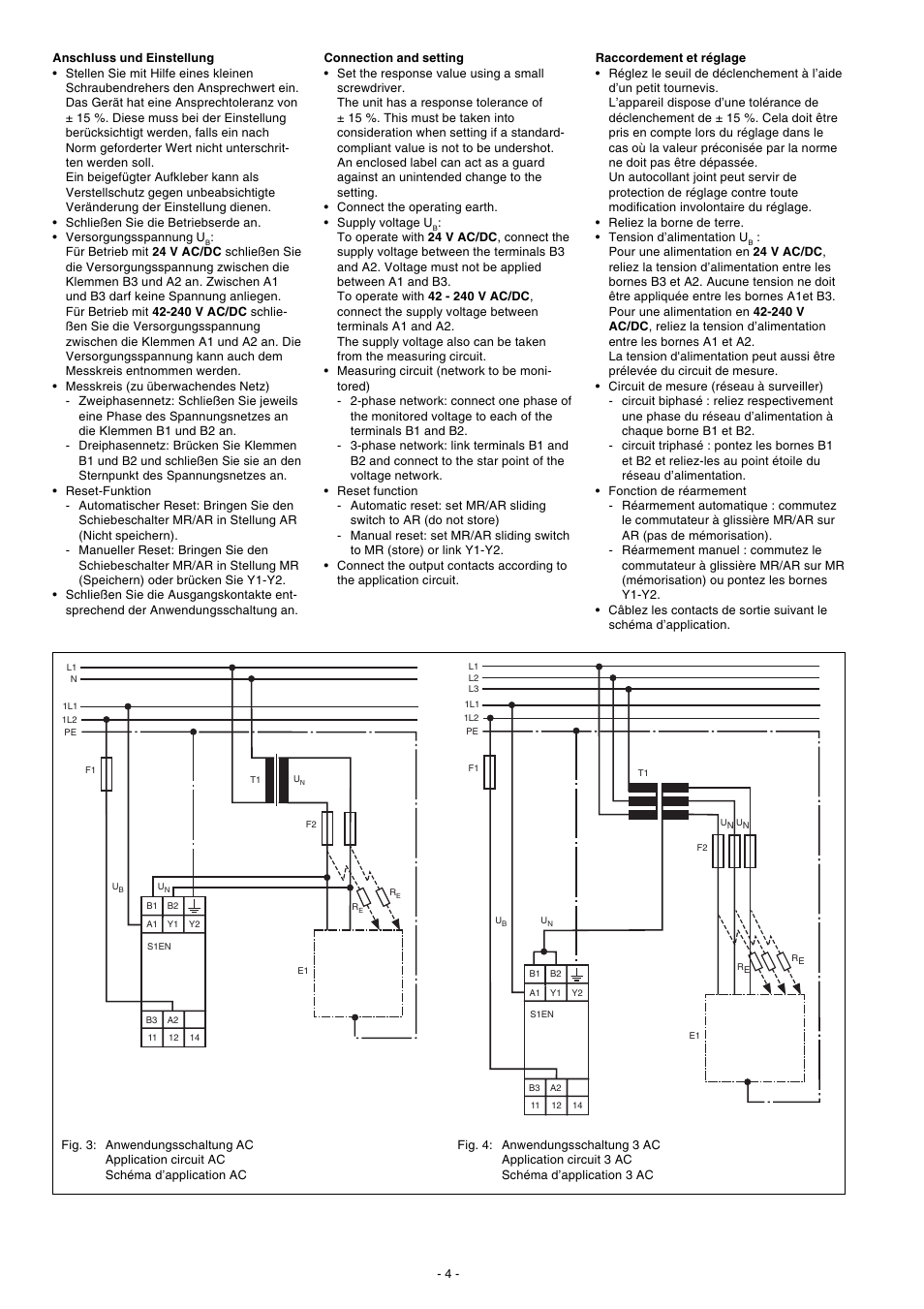 Pilz S1EN 200KOhm 24-240VAC/DC User Manual | Page 4 / 16