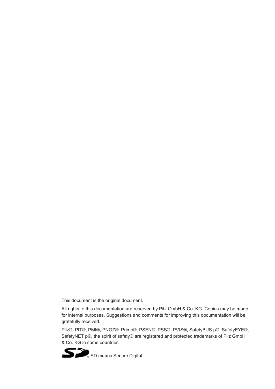 Preface | Pilz PNOZ s10 C 24VDC 4 n/o 1 n/c User Manual | Page 2 / 13