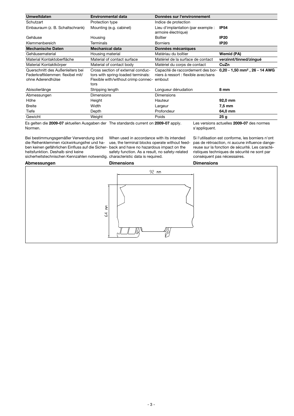 Pilz PNOZ s nIE User Manual | Page 3 / 4