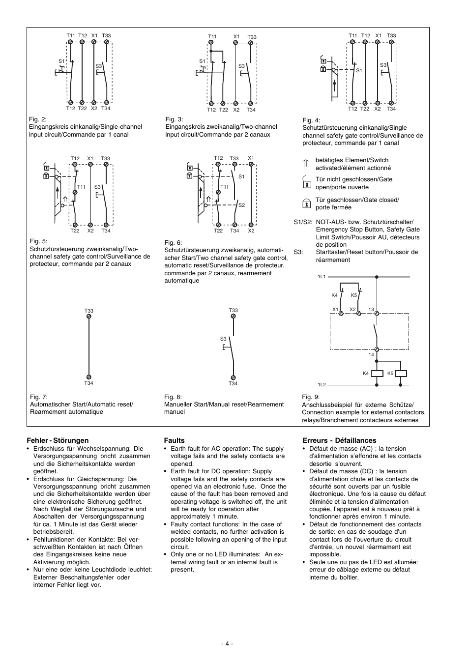 Pilz PNOZ 1 24VDC 3n/o 1n/c User Manual | Page 4 / 12